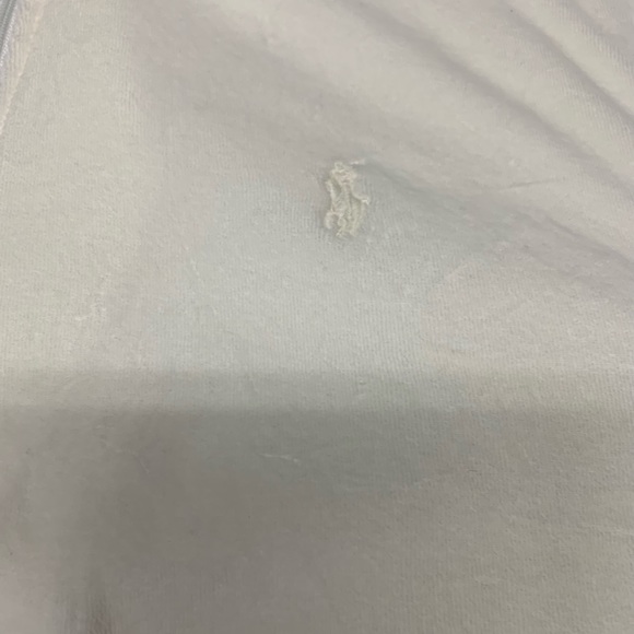 Ralph Lauren Womens Velour Track Jacket L-Large Quarter Zip Stretch $148 - Picture 2 of 9